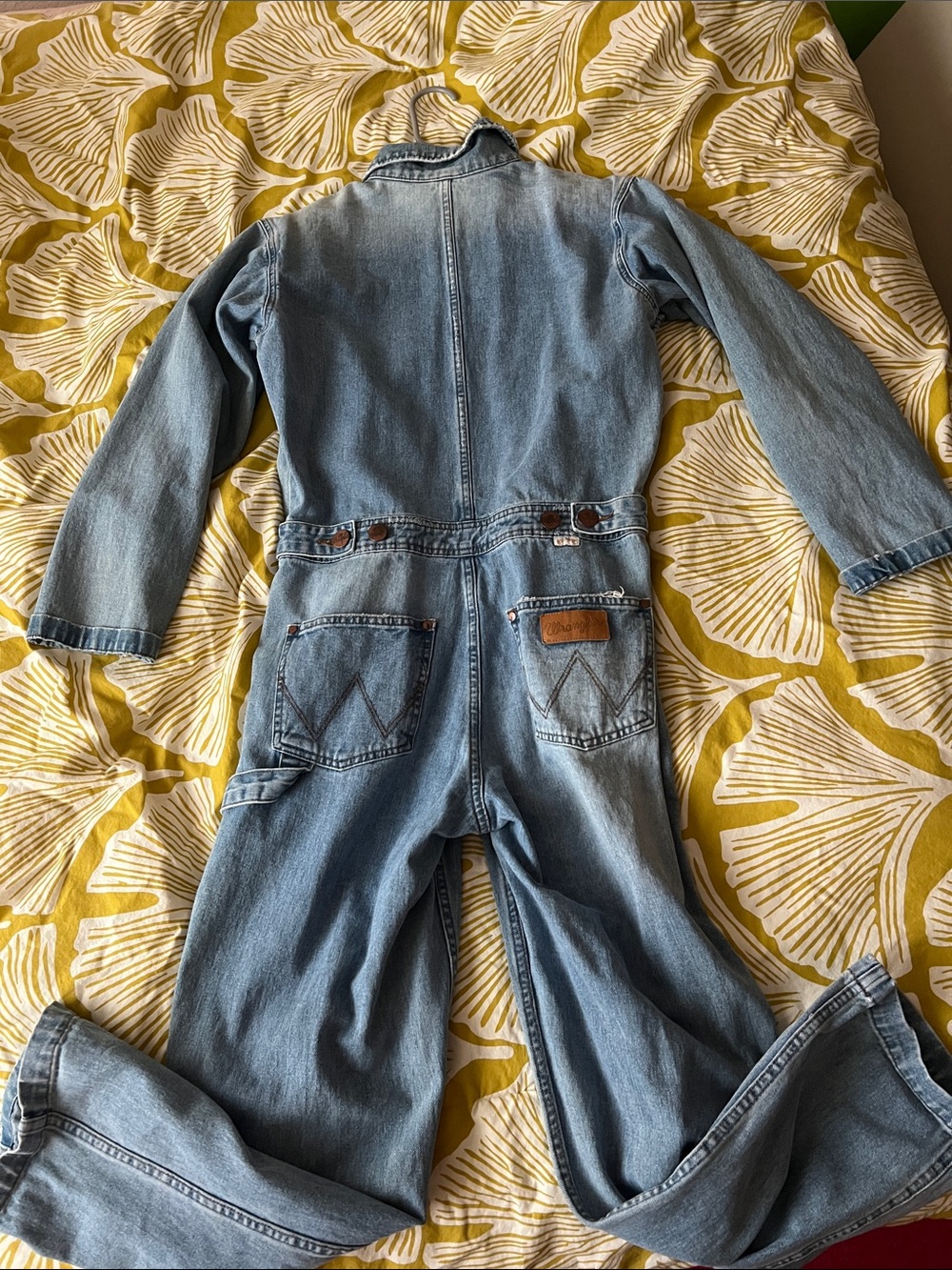 Classic Light Blue Denim BillabongxWrangler Jumpsuit